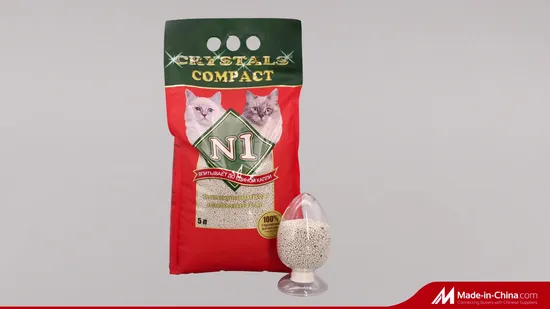 Aglomerando o melhor controle natural de odor de banheiro para gatos, maca de gato de bentonita (produtos de limpeza para animais de estimação)